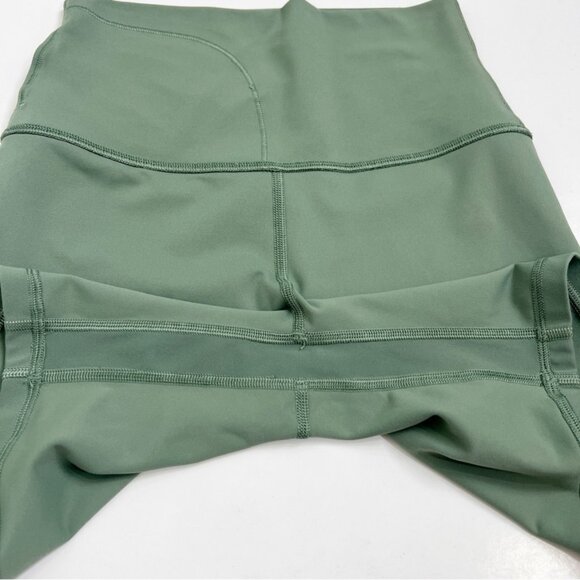 Lululemon Align High-Rise Short 6" Grey Eucalyptus - Picture 4 of 5